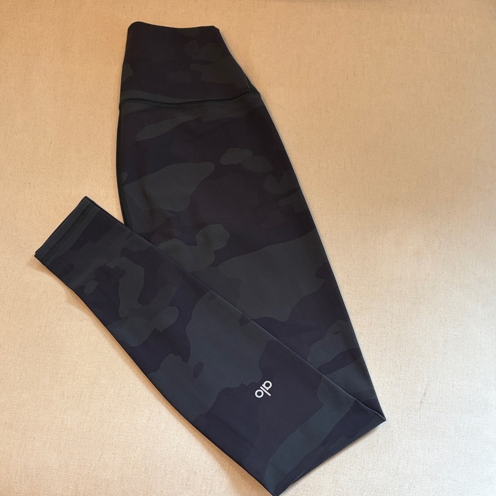 Alo High-rise Full Length Airbrush Leggings Camo (XS)